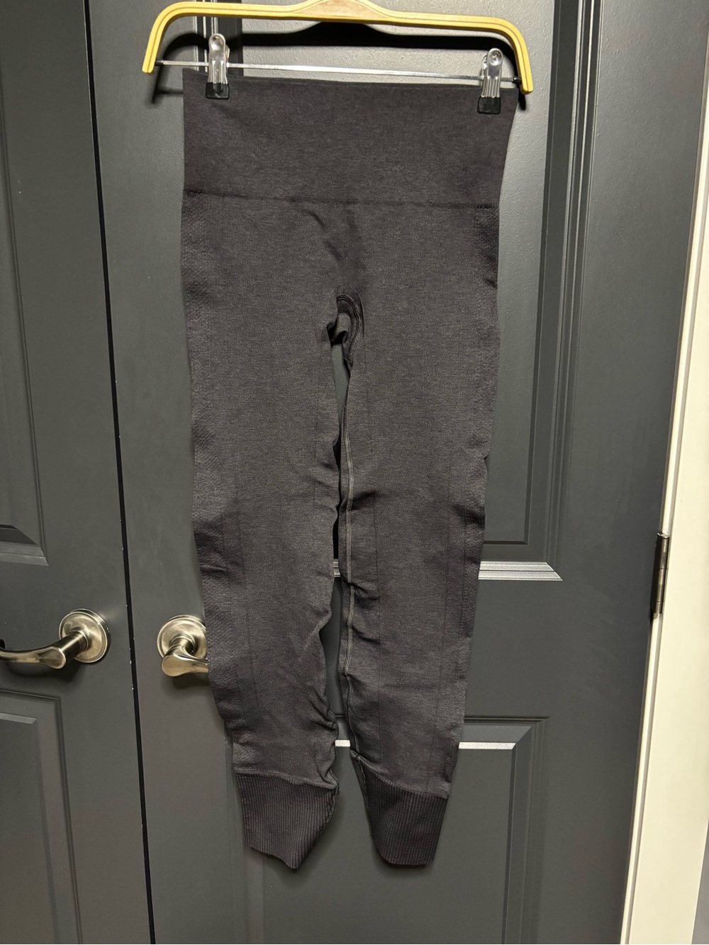 lululemon athletica Slate Grey High-Waist Seamless Leggings